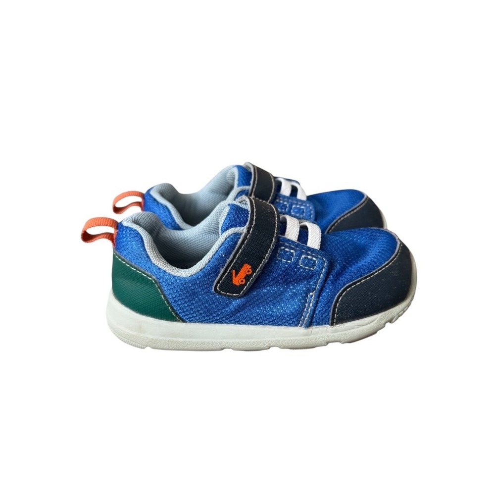 See Kai Run Kids Spark Sneakers Velcro Strap Size 9 SKRACT400U131 Blue Active
